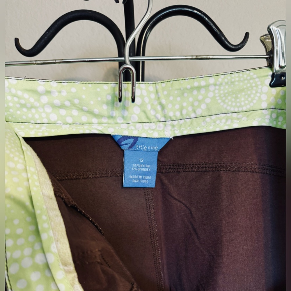 Women’s Title Nine Chocolate Brown Athletic Pants - 12 - Picture 8 of 8